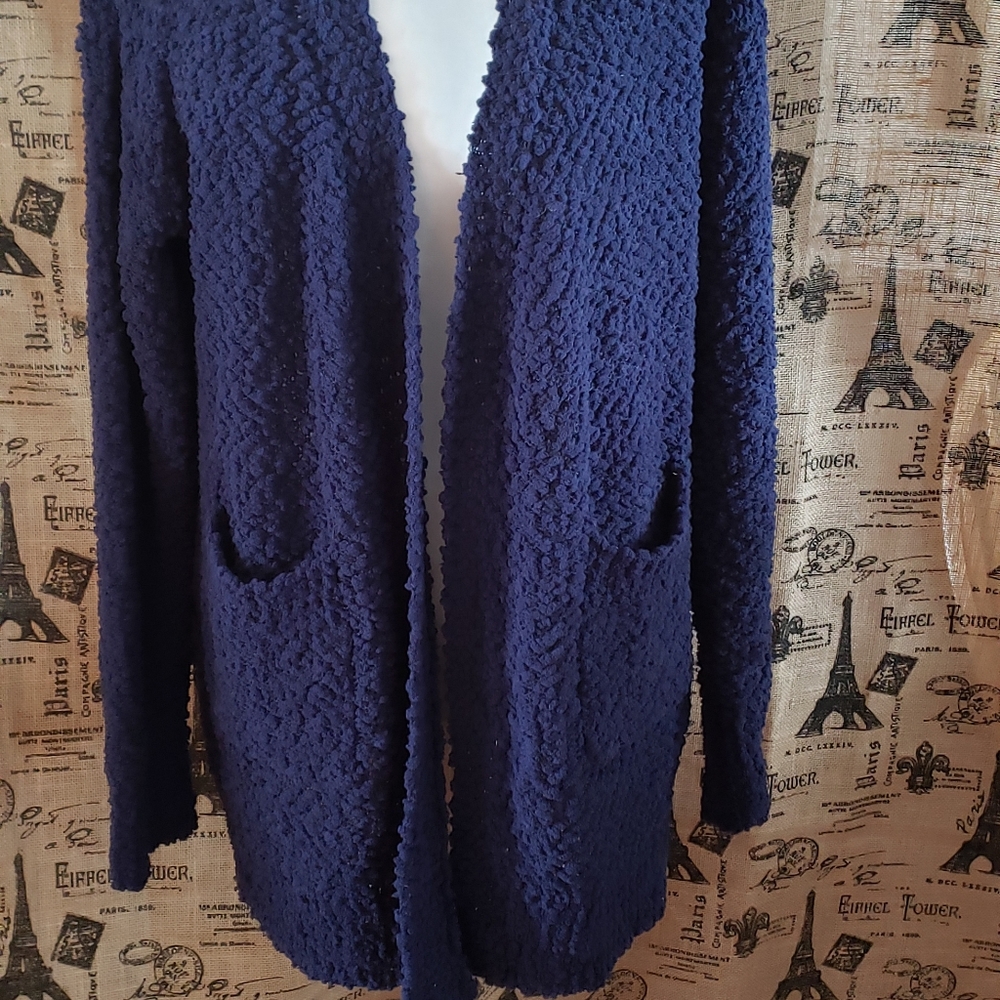 Navy sweater by Racheal